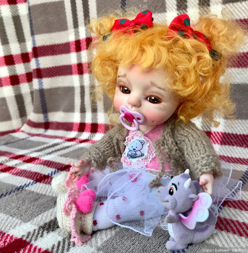 А я рыженькая! Кукла БЖД Агуля мастера Ольги Матковской | Бэйбики А я рыженькая! Кукла БЖД Агуля мастера Ольги Матковской (фото 4)