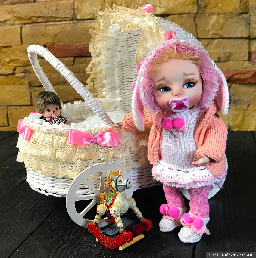 Колясочка для Агули — Мебель для кукол и домиков: фото (фото 5)