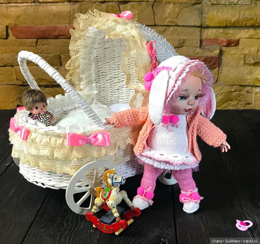 Колясочка для Агули — Мебель для кукол и домиков: фото (фото 6)