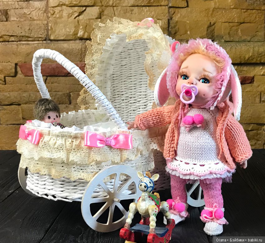 Колясочка для Агули — Мебель для кукол и домиков: фото (фото 4)