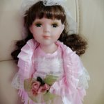 Коллекционная фарфоровая кукла Елена Angel Collection
