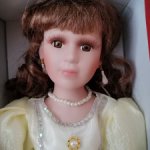 Фарфоровая кукла Нателла, 16. Angel Collection