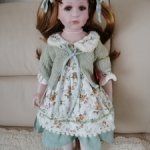 Фарфоровая кукла Кэрол