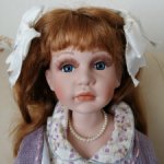 Фарфоровая кукла Вета Angel Collection