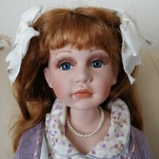 Фарфоровая кукла Вета Angel Collection