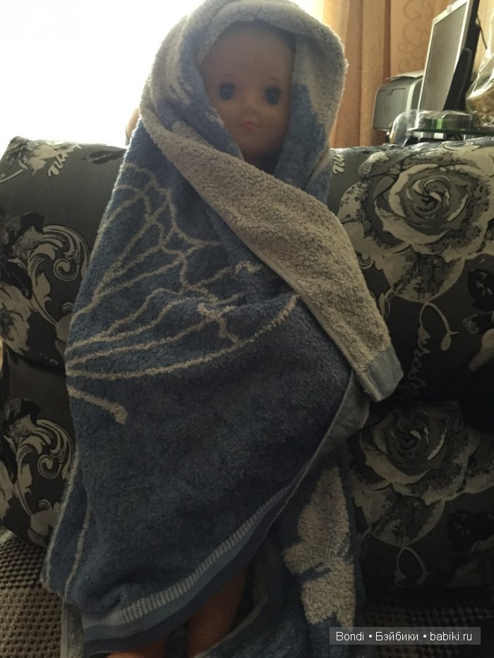 Олеся после ванны