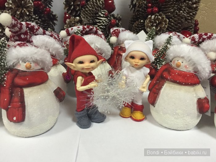 Маленькое новогоднее приключение моих малышей Матвея и Снежинки