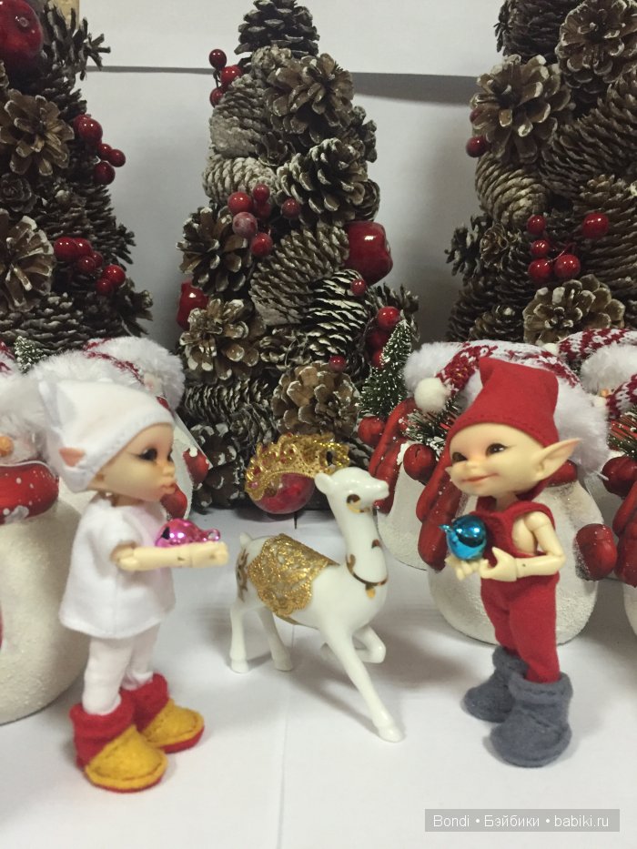 Маленькое новогоднее приключение моих малышей Матвея и Снежинки (фото 8)