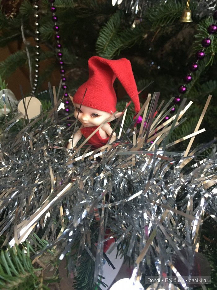 Маленькое новогоднее приключение моих малышей Матвея и Снежинки