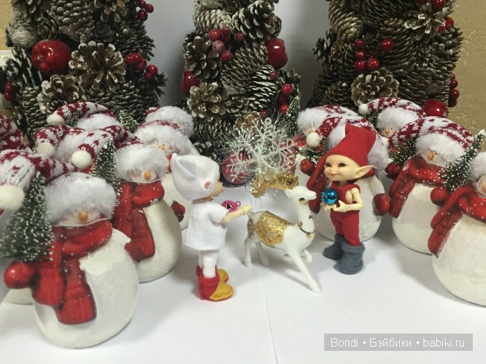 Маленькое новогоднее приключение моих малышей Матвея и Снежинки (фото 9)