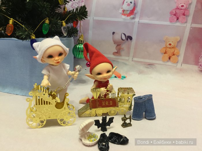 Маленькое новогоднее приключение моих малышей Матвея и Снежинки