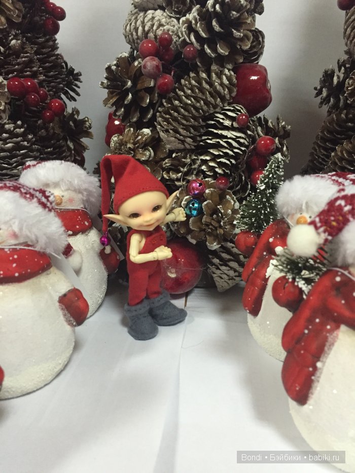 Маленькое новогоднее приключение моих малышей Матвея и Снежинки (фото 10)