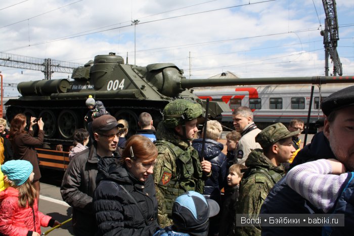 Поезд Армия Победы 2016 — Интересное и необычное: фотоподборки (фото 5)