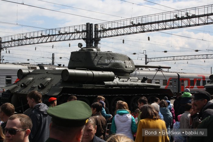 Поезд Армия Победы 2016 — Интересное и необычное: фотоподборки (фото 7)