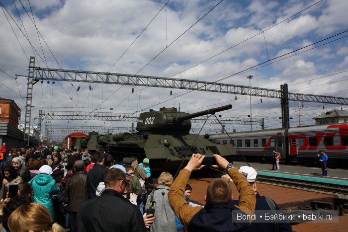 Поезд Армия Победы 2016 — Интересное и необычное: фотоподборки (фото 10)