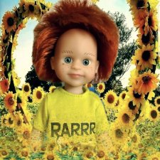 Солнечный, рыжий  новый житель