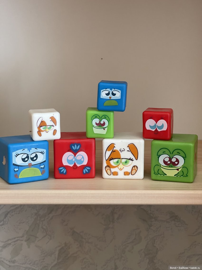 Кубики-зверушки — Интересные игрушки и фигурки (разное): редкие (фото 7)