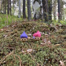 Тролли (эльфы) на удачу в своей среде.