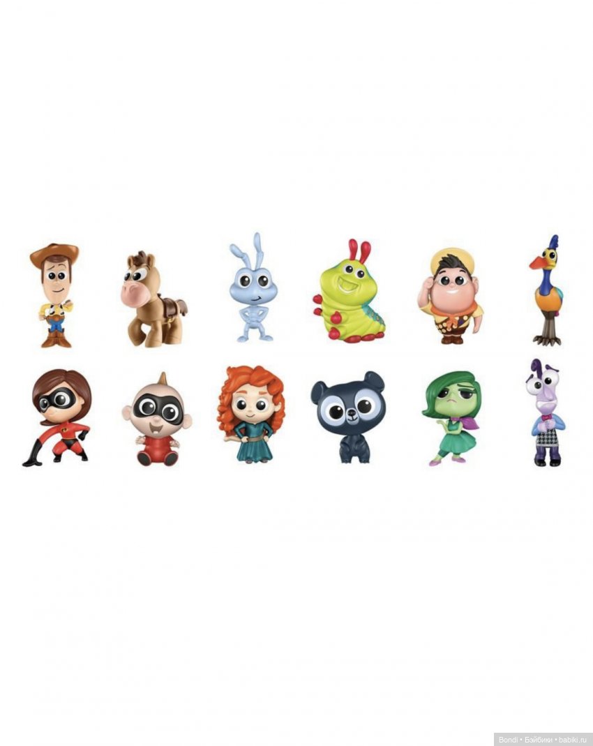 Мини-фигурки Pixar — Интересные игрушки и фигурки (разное): редкие (фото 3)