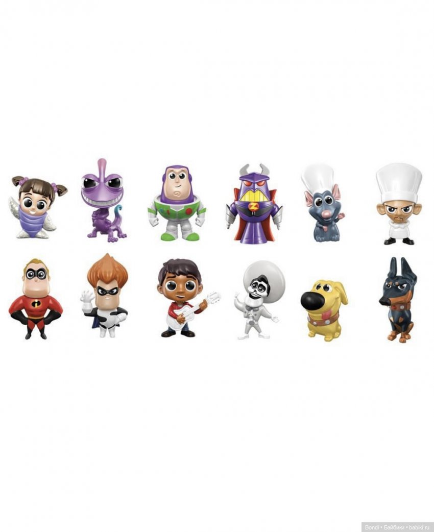 Мини-фигурки Pixar — Интересные игрушки и фигурки (разное): редкие (фото 2)