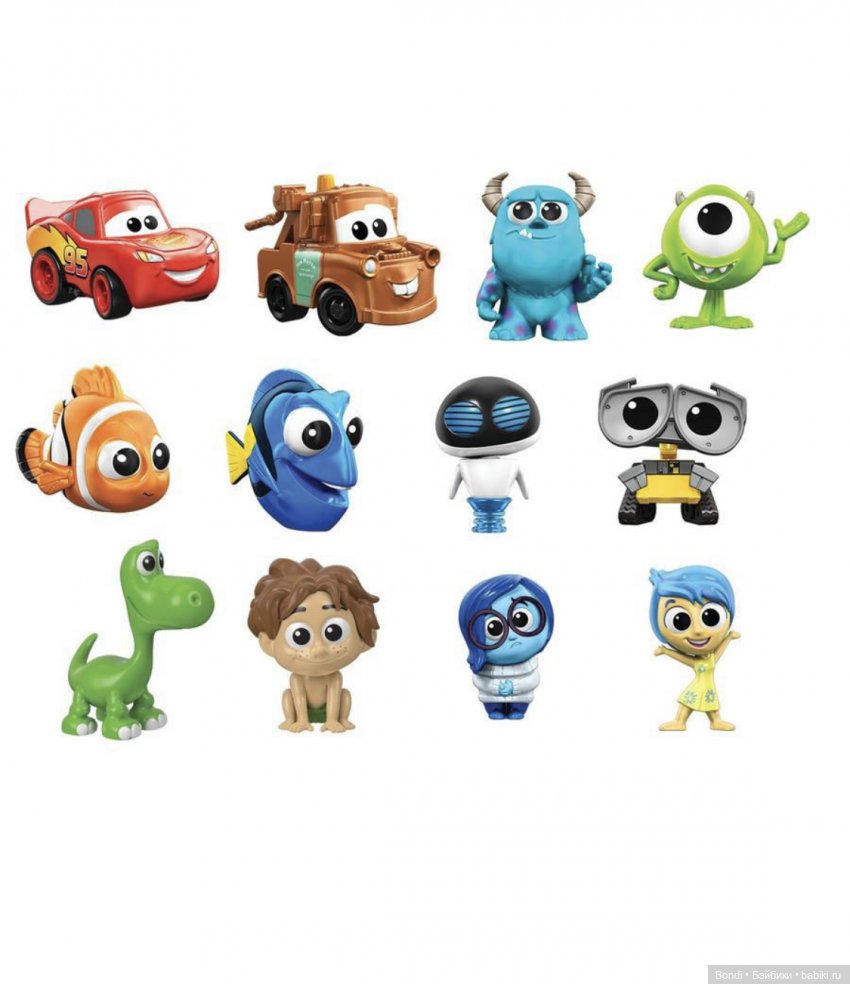 Мини-фигурки Pixar — Интересные игрушки и фигурки (разное): редкие (фото 4)
