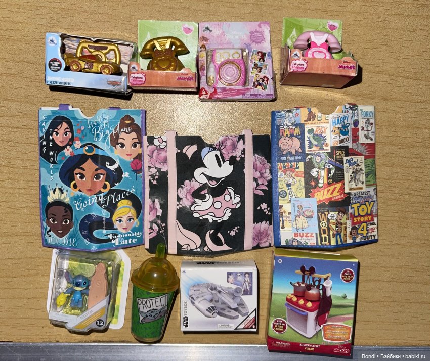 Мои подарочки. Шары мини брендс Дисней. Обмен