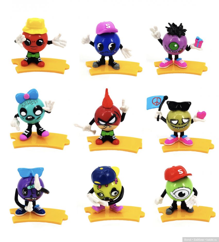 ЗОМБО-шарики🤪 — Интересные игрушки и фигурки (разное): редкие (фото 3)