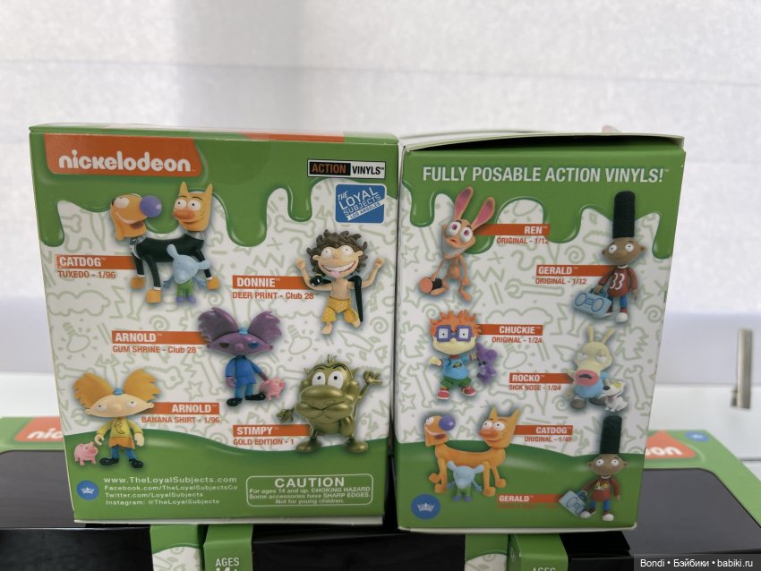 Коробочки от Nickelodeon — Интересные игрушки и фигурки (разное): редкие (фото 2)