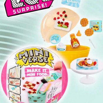 Стол накрыли из mini verse mini foods