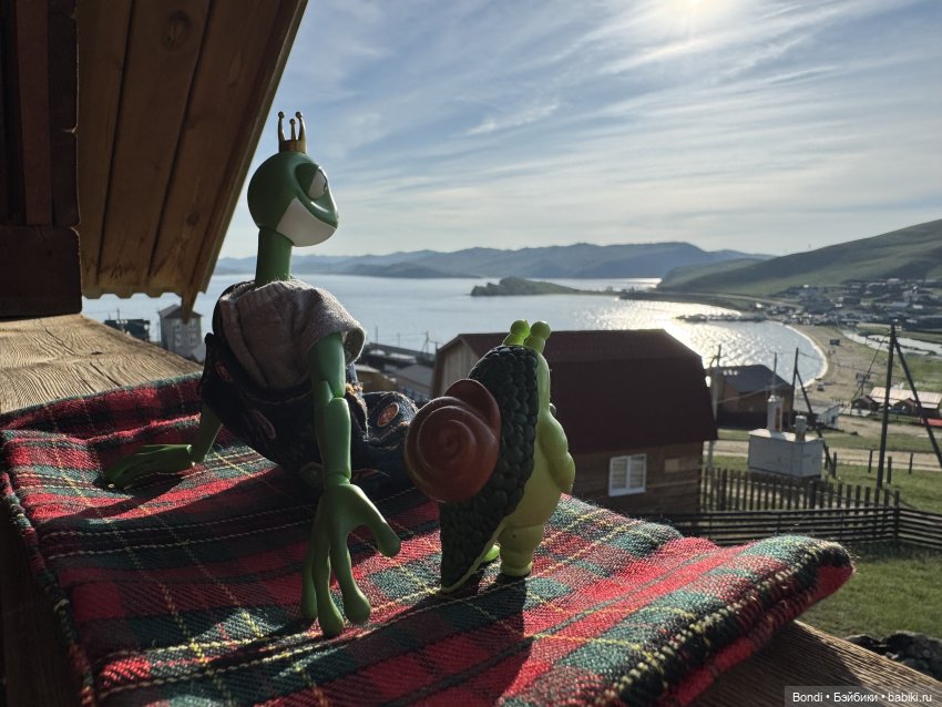 Шпинат и Грин Рей на Байкале😊