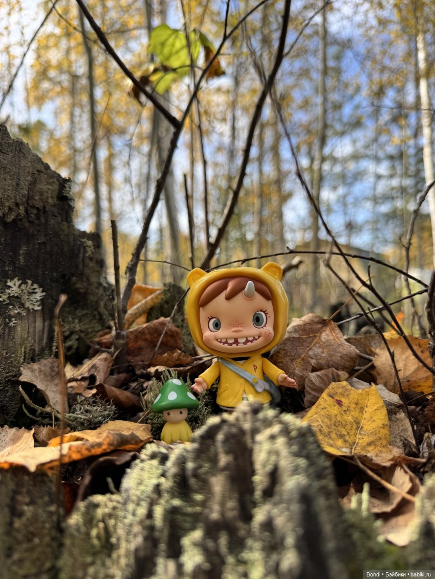Осенние фото фигурок. 🍁🍂 — Фигурки Pop Mart (Поп Март): Blind Box (фото 9)
