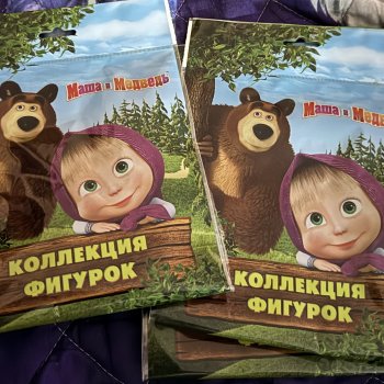 Коллекция фигурок Маша и Медведь от Prosto Toys.