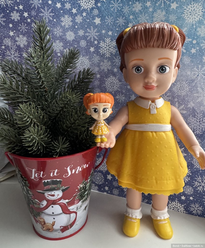 Новогодний фотосет с фигурками и куклами🎄