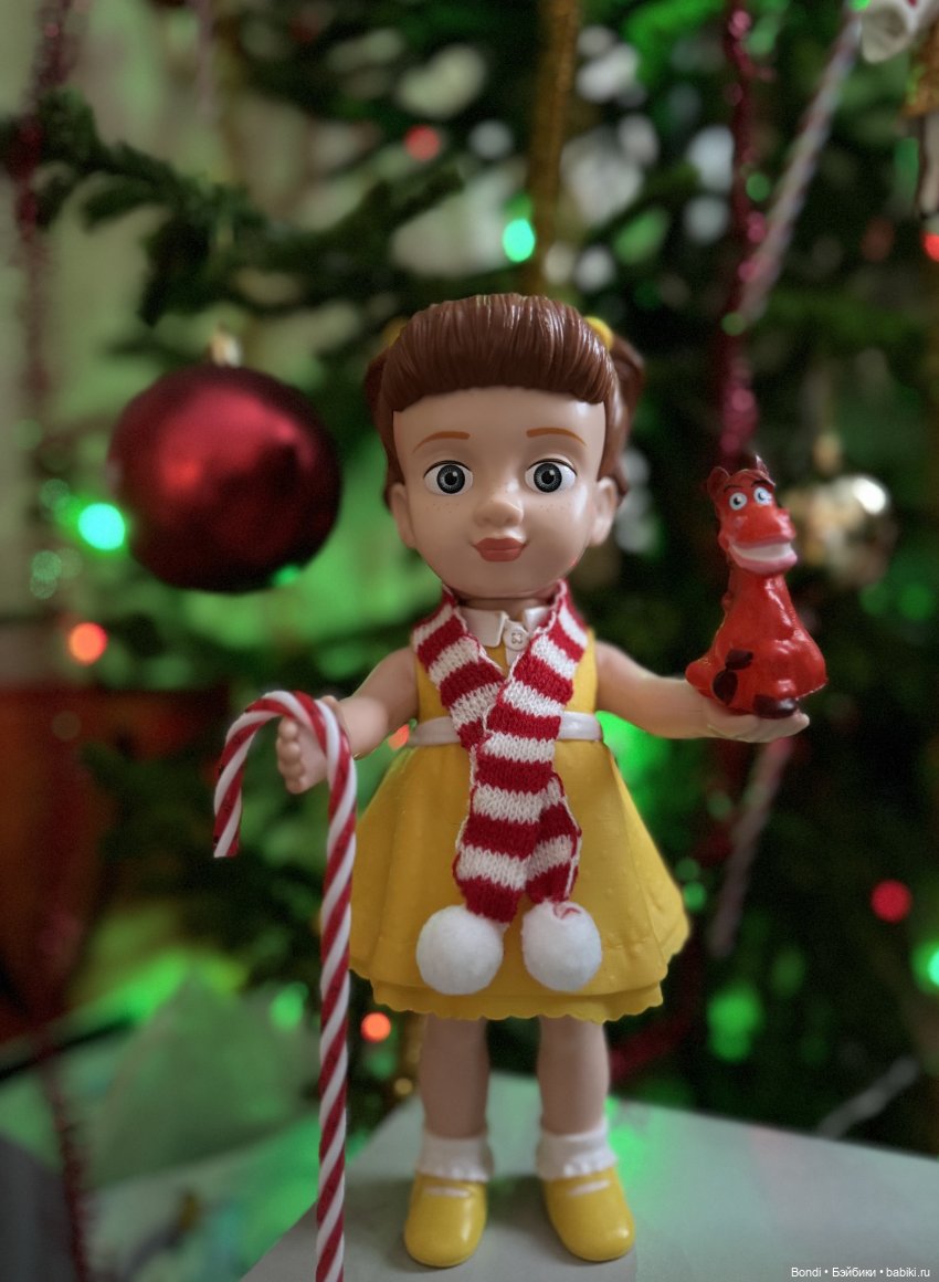 Новогодний фотосет с фигурками и куклами🎄