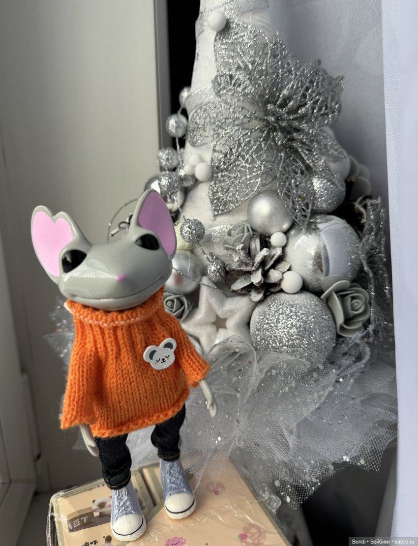 Новогодний фотосет с фигурками и куклами🎄