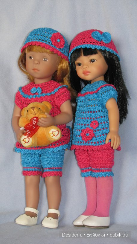 Яркие наряды для яркого настроения: весенние вязалочки для Паолочки и Минуш | Бэйбики Яркие наряды для яркого настроения: весенние вязалочки для Паолочки и Минуш