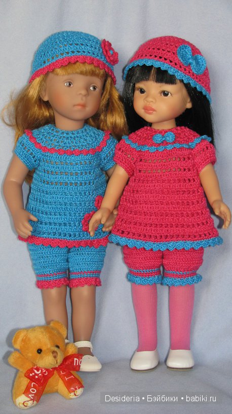 Яркие наряды для яркого настроения: весенние вязалочки для Паолочки и Минуш | Бэйбики Яркие наряды для яркого настроения: весенние вязалочки для Паолочки и Минуш