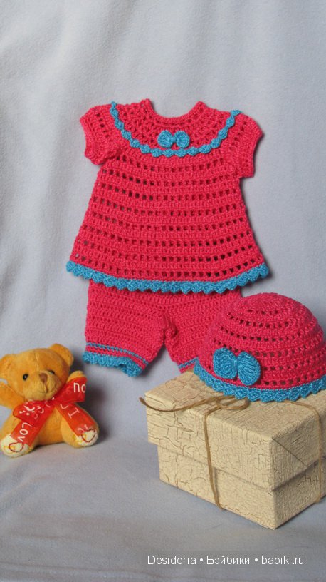 Яркие наряды для яркого настроения: весенние вязалочки для Паолочки и Минуш | Бэйбики Яркие наряды для яркого настроения: весенние вязалочки для Паолочки и Минуш (фото 2)