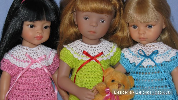 На прогулку и на праздник: новые наряды для Паолочек и Минуш