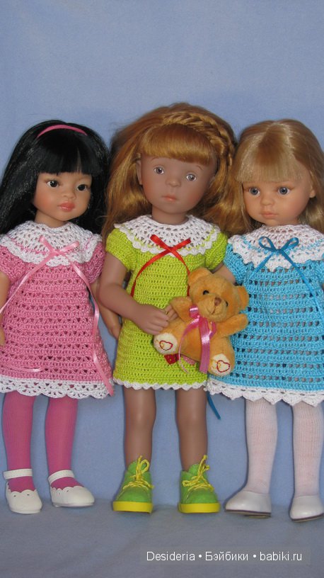 На прогулку и на праздник: новые наряды для Паолочек и Минуш