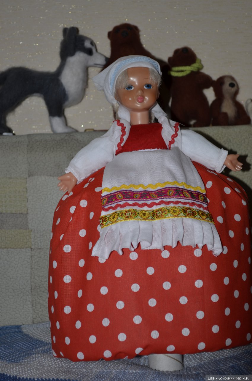 Загорская чайница — Реставрация и преображение кукол: ремонт (фото 3)