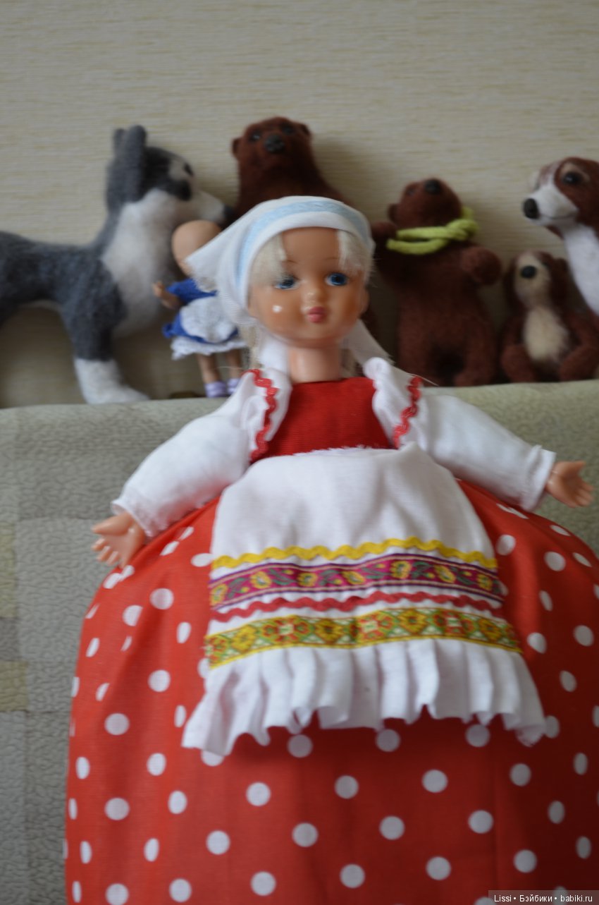 Загорская чайница — Реставрация и преображение кукол: ремонт (фото 4)