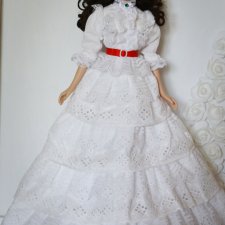 Платье для кукол Тоннер, Минт, ФР16