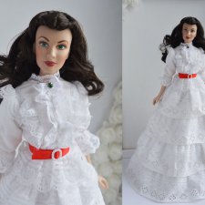 Платье для кукол Тоннер, Минт, ФР16