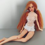 Кукла бжд фотополимер 40см