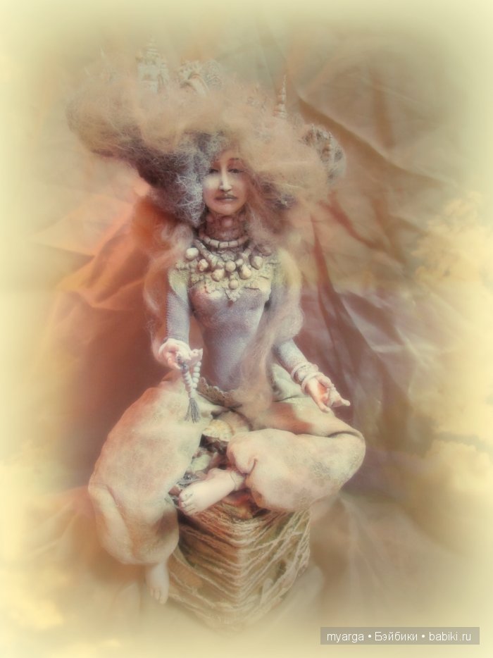 Затерянный город. Авторская кукла (фото 8)