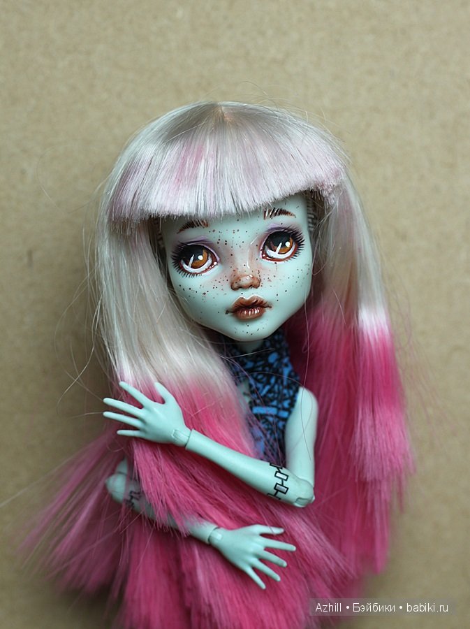 ООАК - Monster High — ООАК Monster High и Ever After High: репейнт (фото 6)