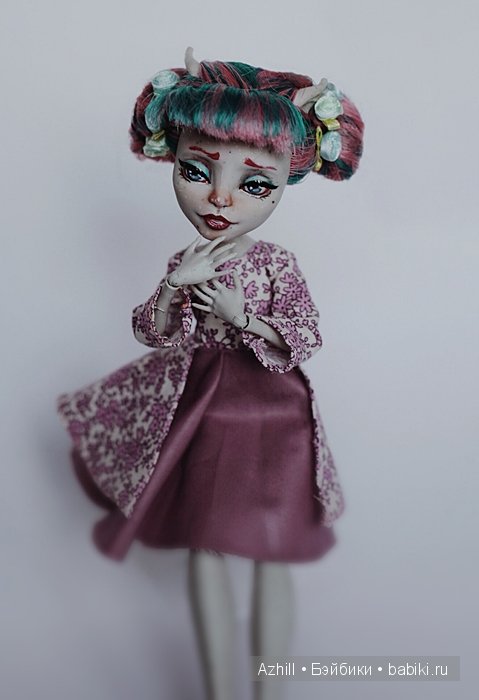 ООАК - Monster High — ООАК Monster High и Ever After High: репейнт (фото 8)