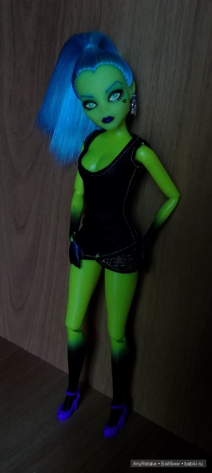 OOAK Monster High doll: Из гадкого утенка в прекрасного... Монстра