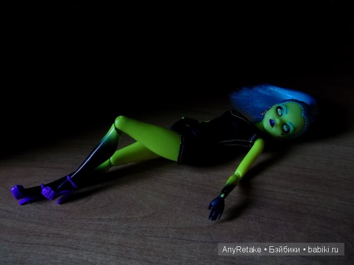 OOAK Monster High doll: Из гадкого утенка в прекрасного... Монстра (фото 4)